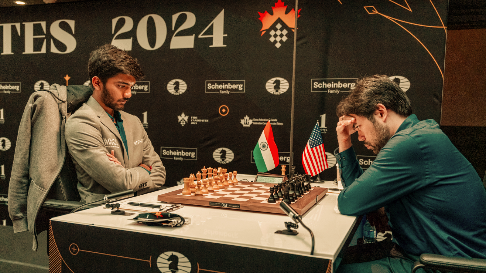 2024 年国际象棋候选人实时更新：古克什打平，他的命运取决于内波-卡鲁阿纳比赛；普拉格获胜，维迪特打平 | 国际象棋新闻