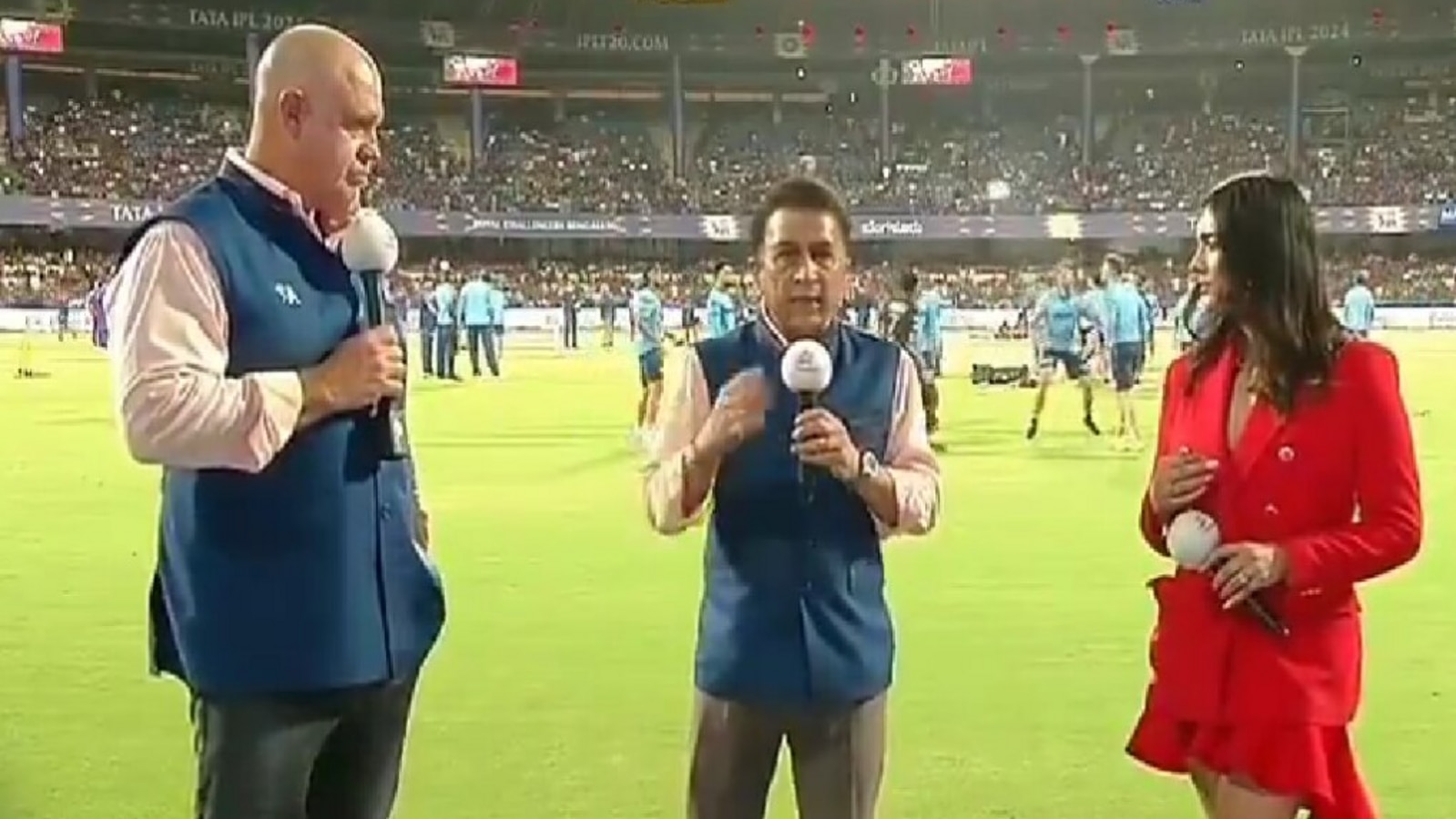 Sunil Gavaskar 在直播电视上就 Virat Kohli 的 IPL 采访批评 Star Sports；观看